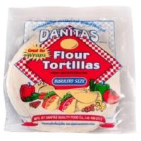 ราคา Danitas Flour Tortillas ดานิต้าส์แผ่นแป้งทอร์ทิล่าส์ 6นิ้ว 235กรัม (23250302290)