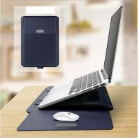 ราคา ซิซิกบ็อกซ์ | เคสแล็ปท็อปหนัง PU 4-in-1 สําหรับ Macbook Air Pro HP Lenovo Dell Acer Asus Notebook (43013495422)