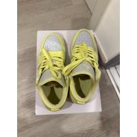 ราคา รองเท้า NIKE รุ่น AIR JORDAN 1 LOW สี CITRON TINT มือสอง สภาพดี (42250528134)
