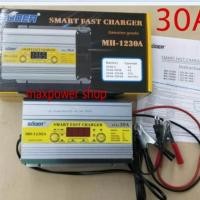 ราคา SUOER เครื่องชาร์จแบตเตอรี่ 12V 30A สลายซัลเฟตฟื้นฟูแบตเตอรี่ + จั๊มสตาร์ท รุ่น MH-1230A (7801879646)