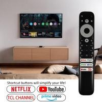 ราคา เหมาะสําหรับ TCL สมาร์ททีวีรีโมทคอนโทรลพร้อมคําสั่งเสียง RC902V FMR1 FMR4 FMR5 FMR7 FMR9 65X925 55C728 65X925 75X925 50P725G 55C728 75C728 (27017786494)