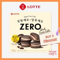 ราคา [Lotte] ZERO Cacao Cake 171g(12 PCS) ขนมเค้กช็อคโกแลต เค้กช็อกโกแลต ไร้น้ําตาล Sugar Free Chocolate Cake Korean Snacks Choco Pie (23807377989)