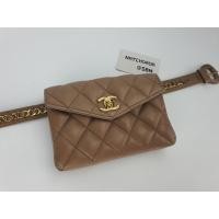 ราคา CHANEL BELT BAG CARAMEL LAMBSKIN GHW (24641987449)