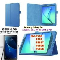 ราคา Samsung Galaxy Tab A (2016, 10.1, Wi-Fi) With S Pen SM-P580 P585 P585Y P580N P585N Flip Leather Case Cover (26851089603)