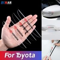 ราคา สติกเกอร์ใส ป้องกันการชนประตูรถยนต์ สําหรับ Toyota Prius Fortuner Corolla Cross CHR Camry Wish Vios Veloz Estima Sienta Yaris Ativ Altis Sienta bZ4X Hiace Hilux Revo 4 ชิ้น (25414229047)