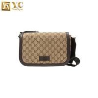 ราคา Gucci GG กระเป๋าเมสเซนเจอร์ โมโนแกรม สําหรับผู้ชาย สีเบจ 449172-KY9KN-9886 Gzbz (26827749311)