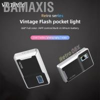 ราคา Bamaxis BAMAXIS-TH VILTROX 08X 8W RGB การถ่ายภาพโคมไฟเต็มสี LED POCKET VLOG 2500K-8500K DIMMABLE พร้อมหน้าจอ LCD 108 Beads 26 FX Effects Battery ในตัวสำหรับ Streaming Home Studio C (41314070103)