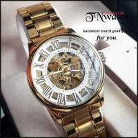 ราคา นาฬิกาผู้ชาย + กล่อง debor automatic สีทอง #SHOPEEBUDDY (1075318558)