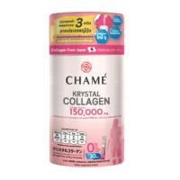 ราคา [แท้ %] CHAME KRYSTAL COLLAGEN ชาเม่ คริสตัล คอลลาเจน กระป๋องละ 30 ซอง (11211590946)