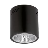 ราคา โคมดาวน์ไลท์ติดลอยกลม 4 นิ้ว E27x1 LUZINO รุ่น MZY401-BK สีดำ (20817089790)