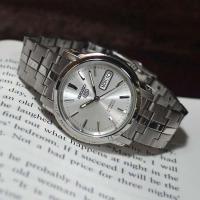 ราคา นาฬิกา SEIKO 5 Automatic รุ่น SNKK65K1 นาฬิกาข้อมือผู้ชาย สายสแตนเลส สีเงิน ของแท้ ประกันศูนย์ Seiko ไทย 1 ปีเต็ม (11603664116)