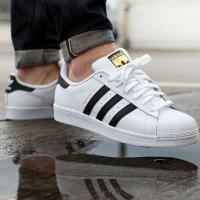 ราคา พร้อมส่ง+ส่งฟรี‼️ของแท้ Adidas Superstar Original สีดำป้ายทอง (1099681463)