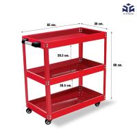 ราคา ชั้นวางเครื่องมือ3 ชั้นรถเข็นเครื่องมือรับนนสูงสุดถึง150กก.กล่องเครืองมือ เหล็กหนา ชั้นวางเครื่องมือ (18394519122)