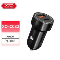 ราคา XO-CC32 เครื่องชาร์จรวดเร็ว 20 วัตต์ในรถ 2 in 1 Type c และ USB ชาร์จเร็วมาก รับประกัน 1 ปี (29884706520)