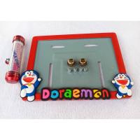 ราคา กรอบป้ายทะเบียน รถมอเตอร์ไซค์ ป้ายทะเบียน + แคปซูลใส่ พรบ การ์ตูนโดเรม่อน (5555269879)