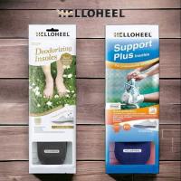 ราคา [EXP. 2028] HELLOHEEL เฮลโลฮีล แผ่นรองพื้นในรองเท้าลำลองสีเทา/รองเท้ากีฬาสีฟ้า (24523237725)