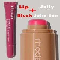 ราคา Blush Luxury Rhode Sleepy Girl Piggy CaseสําหรับiPhone 16 15 14 13 12 11 Pro Max Plus Lip Glossแต่งหน้าFace Rougeซิลิโคนอ่อนนุ่ม (29681048588)