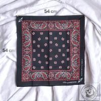ราคา ผ้าโพกหัว ผ้าเช็ดหน้าผืนใหญ่ ผ้าเช็ดหน้าลายลูกน้ำ cotton 100% (23840289106)