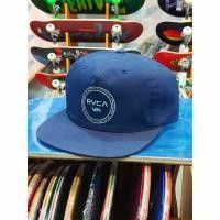 ราคา RVCA Strums SnapBack Hat Navy (26662936601)