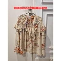 ราคา H&M แท้ เสื้อสไตล์โบฮีเมียน ชีฟอง (24019407141)
