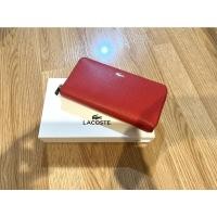 ราคา LACOSTE L ZIP HIGH RISK RED WALLET (21456974483)