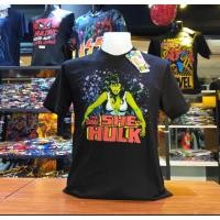 ราคา เสื้อยืดMarvel_ลิขสิทธิ์แท้SheHulkสีดำ(mvx-094) (15486222578)