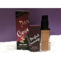 ราคา ของแท้/พร้อมส่ง 3 เบอร์ MUSIC Flower Perfect Coverage Foundation (1145728015)