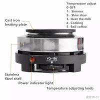ราคา ■☽เตาไฟฟ้าอเนกประสงค์ขนาดเล็กสำหรับ ต้มกาแฟ อุ่นอาหาร เตาขนาดพกพา รุ่น YQ-105 500W (10744778989)