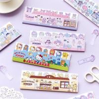 ราคา 120 ชิ้น Sanrio Index Note Pad Sticky Notes Mini Bookmark Post-it Notes (25883472494)