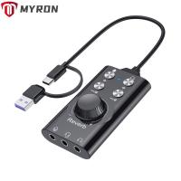 ราคา อะแดปเตอร์เสียง ไมรอน, การ์ดเสียง ยูเอสบี ปรับระดับเสียง หน้าท้อง, แจ็ค 3.5 มม. แบบพกพาภายนอกเครื่องเปลี่ยนเสียงคอมพิวเตอร์ไร้คนขับ (41414155367)