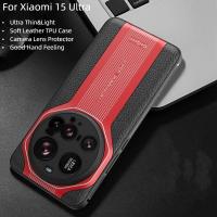 ราคา เคสหนังนุ่มหรูหราสําหรับ Xiaomi 15 Ultra 15Ultra เคสโทรศัพท์กันกระแทกสําหรับ Xiaomi 13 Ultra 14 Ultra (28480942251)