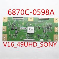ราคา Tcon Board 6870C-0598A V16_49UHD TV Board LG Logic Board T-con 6870C 0598A (29389737461)
