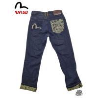 ราคา evisu jeans กางเกงยีนส์มือสอง30×39 (43007470533)