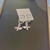 ราคา ต่างหูเงินสวยงามสําหรับเด็กทารก เงินมาตรฐาน (41159147612)