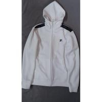 ราคา เสื้อวอร์มฮู๊ดดี้ Fila สีขาวแท้ (มือสอง) (24834786439)