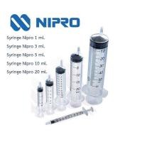 ราคา syringe nipro 1,3,5,10,20 ml​ จำนวน​10 ชิ้น (9594276215)