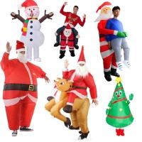 ราคา ชุดคอสตูมคริสมาส ชุดแฟนซีเป่าลมคริสมาส ชุดซานตาคลอสเป่าลม ตุ๊กตาหิมะเป่าลม ซานตาคลอสขี่กวางเป่าลม สำหรับผู้ใหญ่ (6756941547)