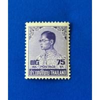 ราคา ST151-แสตมป์พระรูป ร.9 ชุดที่ 6 ชนิดราคา 75 สต. จำนวน 1 ดวง (25023986792)