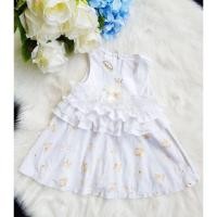 ราคา Enfant gold S.90 เดรสขาว (2401544482)