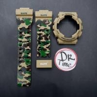 ราคา กรอบสาย G-Shock สกรีนลายBAPE รุ่นGA-110,GA-100,GA-120,GA-140,GD-100,GD-120,GAX-100 แถมฟรีชุดไขควง (43356222921)