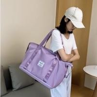 ราคา พร้อมส่ง กระเป๋าเดินทางใบใหญ่ 2ชั้น ไซส์16นิ้ว ขยายได้ มีซิป ผ้าร่มกันน้ำ ถุงชอปปิ้งกระเป๋าผ้า กระเป๋าเสริมเดินทาง (20652022623)
