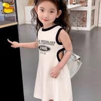 ราคา ชุดเดรส Mifaso สำหรับเด็กผู้หญิง กระโปรงสายเดี่ยวฤดูร้อน 1-10 ปี กระโปรงกีฬาสีดำขาว สไตล์เกาหลี แฟชั่นเสื้อผ้าสบายๆ 2024 INS เด็กทารก (28130201156)