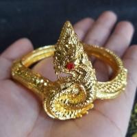 ราคา กำไลพญานาคเรียกโชคภาค เงินทอง (7825015227)