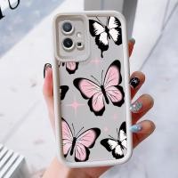 ราคา เคสสำหรับ VIVO Y75 Y55 5G Y55s Y33s Y33e Y30 5G Y52T T1 5G เคสโทรศัพท์มีสีสันผีเสื้อสามสีซิลิโคนกันกระแทก (43054239023)