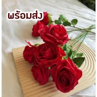 ราคา ดอกกุหลาบ ดอกกุหลาบปลอม ดอกไม้ประดิษฐ์ ดอกไม้ปลอม กุหลาบผ้าสักหลาด กุหลาบผ้า ตกแต่งบ้าน ตกแต่งห้อง (27024068224)