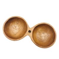 ราคา Teakwood salad bowl สลัดโบว์ไม้สัก ชามไม้สัก ชามไม้ ห้องครัว โต๊ะอาหาร ไม้สัก ทั้งชิ้น เครื่องครัวไม้ ของใช้บนโต๊ะอาหาร (2235337123)