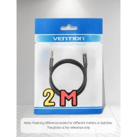 ราคา สายเพิ่มความยาวหูฟังหรือลำโพง M-F แบบ 2 ขีด Stereo Audio สายยางสีดำ 2 M (BBZBH) Vention (ออกใบกำกับภาษีได้) (21055628581)