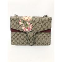 ราคา กระเป๋ามือสอง GUCCI Dionysus Blooms Bag Canvas สีน้ำตาล หนังกลับสีแดงเบอกันดี ขนาด 11 นิ้วครึ่ง พร้อมส่ง (21665272398)