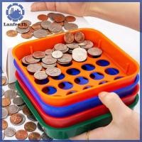 ราคา NFE 1 ชุดถาดคัดแยกเหรียญรหัสสี 4 ถาด, ถาดคัดแยกเหรียญสีและเคาน์เตอร์เหรียญสําหรับการเรียงลําดับเหรียญ N (40408542360)