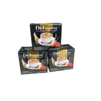 ราคา แพ็ค3กล่อง กาแฟสมุนไพรผสมถั่งเช่า ตราดร.เจ คอฟฟี่ (20658426569)